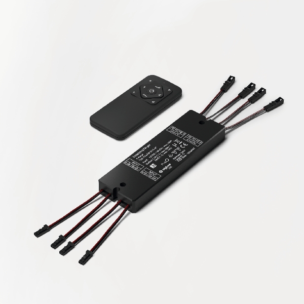 Slēdzis 4-mitter 12V 4x36W Zigbee ar 4 kanālu pulti