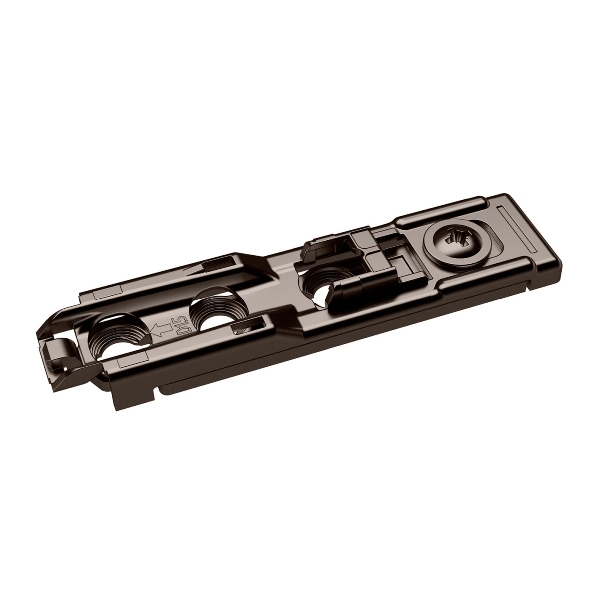Melns InLine Top Sensys bez skrūvēm D-1.5 viras pamats