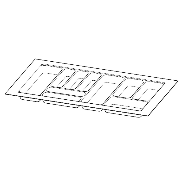 Apzāģējams ieliktnis 801-900/441-520 balts OT440 H55