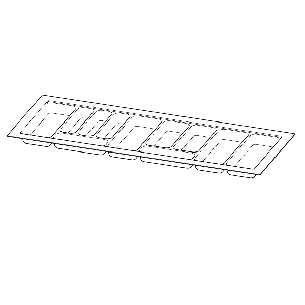 Apzāģējams ieliktnis 1091-1150/380-440 antracīts OT440 H55