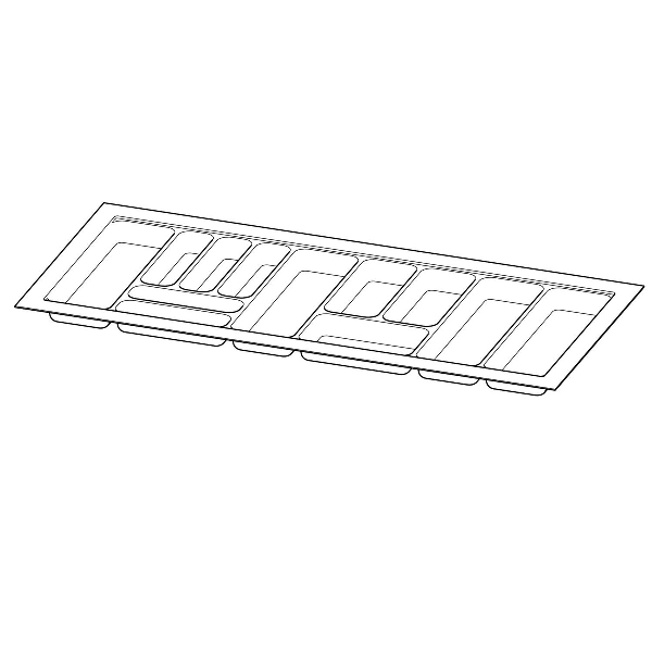 Apzāģējams ieliktnis 1091-1150/441-520 antracīts OT440 H55