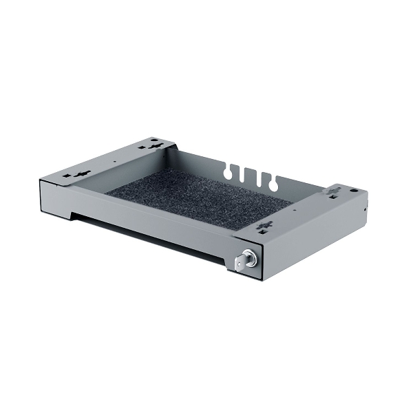 Metāla atvilktne SmarTray Steel 50 slēdzams antracīts