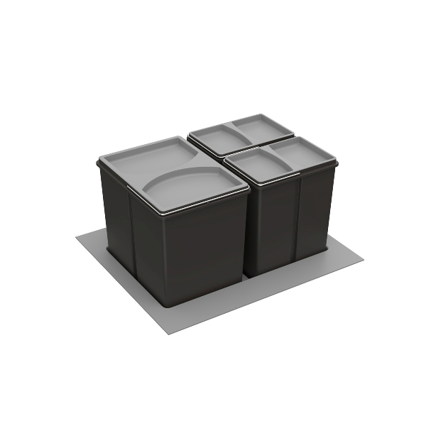 Smart atkritumu organizācijas sistēma 450-500/470-550 16;2x8L bez atvilktnes