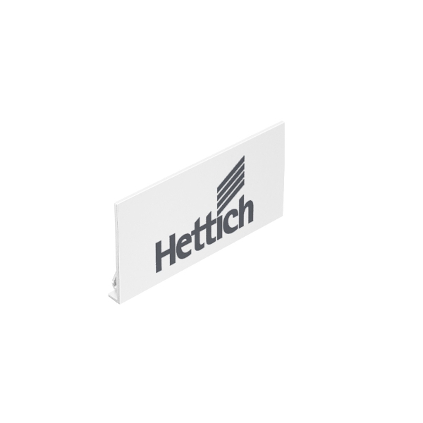 AvanTech YOU dekoratīvā uzlika ar Hettich logo balta
