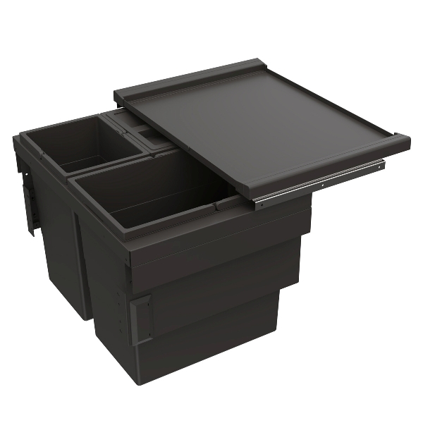Cargo Synchro atkritumu tvertne 600 28L;2x13L/424 bez vadotnēm