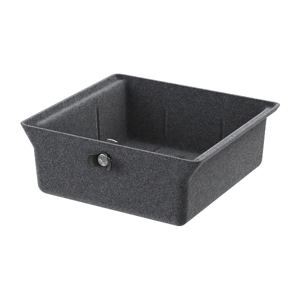 Kaste SmarTray Felt slēdzama antracīts