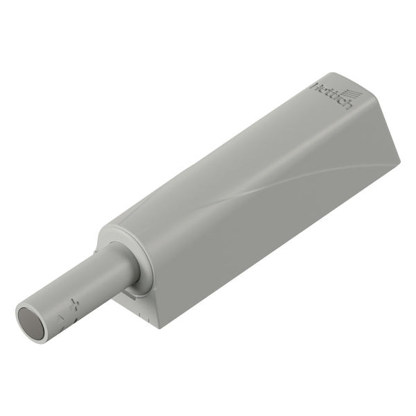 Ar magnētu 20mm atspiedējs korpusā pelēks