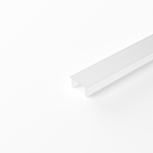 10 Plastmasas profili ChannelLine F 8x17/21 opal 3m