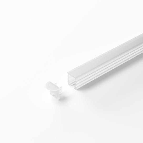 10 plastmasas profil ChannelLine T2 11x10.4/12.5 opal 3m