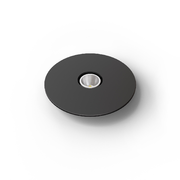 LED lampa ConeLite 58 melna NW 12V D58/3.5W 3m