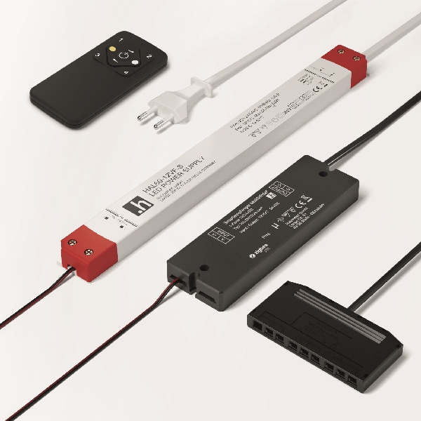 MW slēdzis S-mitter Basic 12V 36W Zigbee ar 1 kanāla pulti un 60W balastu